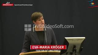 Bürgerschaftsrede von Eva-Maria Kröger zur Buga Leitentscheidung
